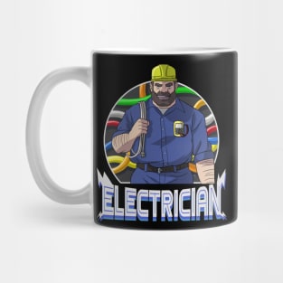 I Love Being An Electrician Dad Mug